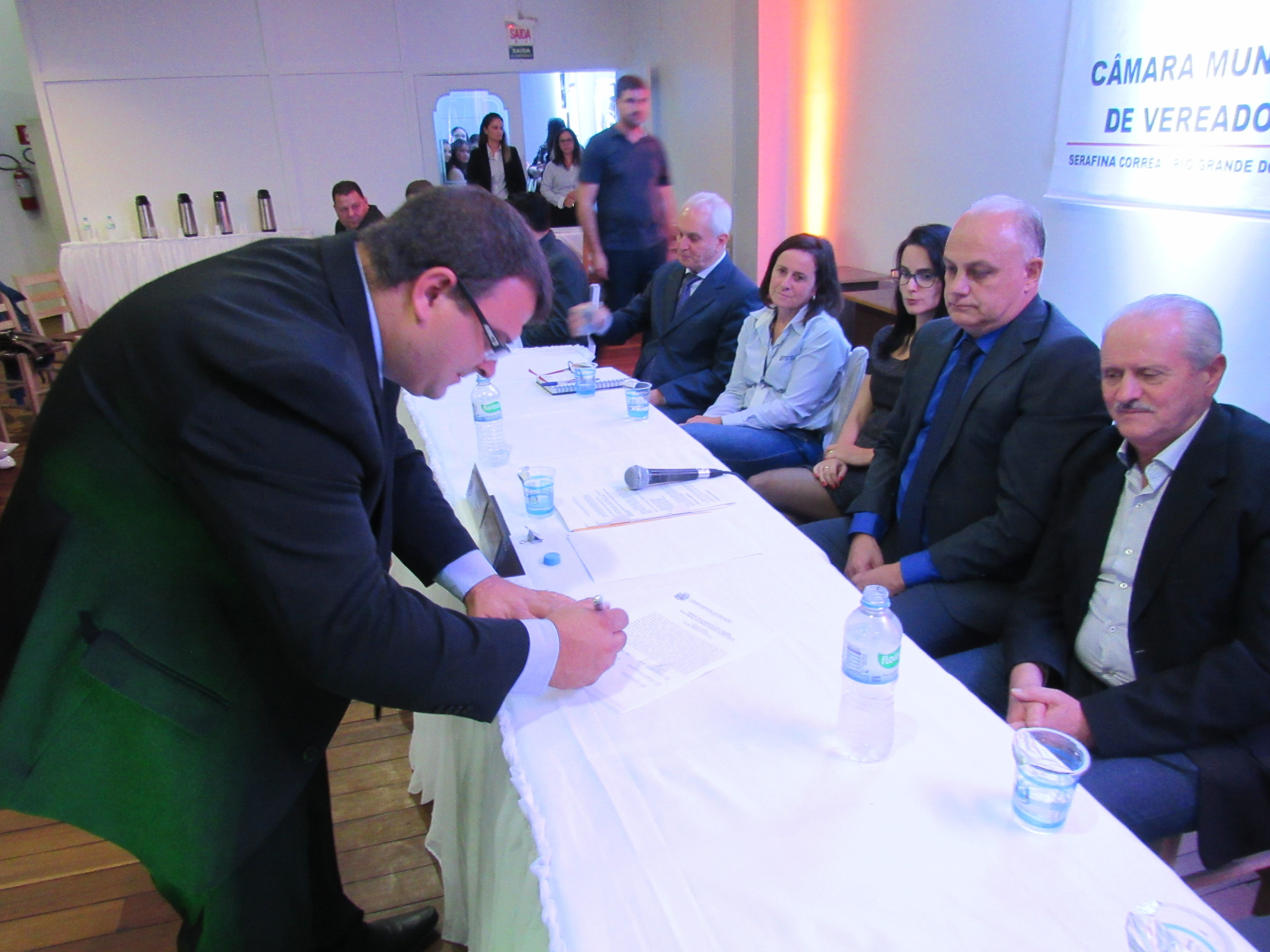 Assinatura da Frente Parlamentar