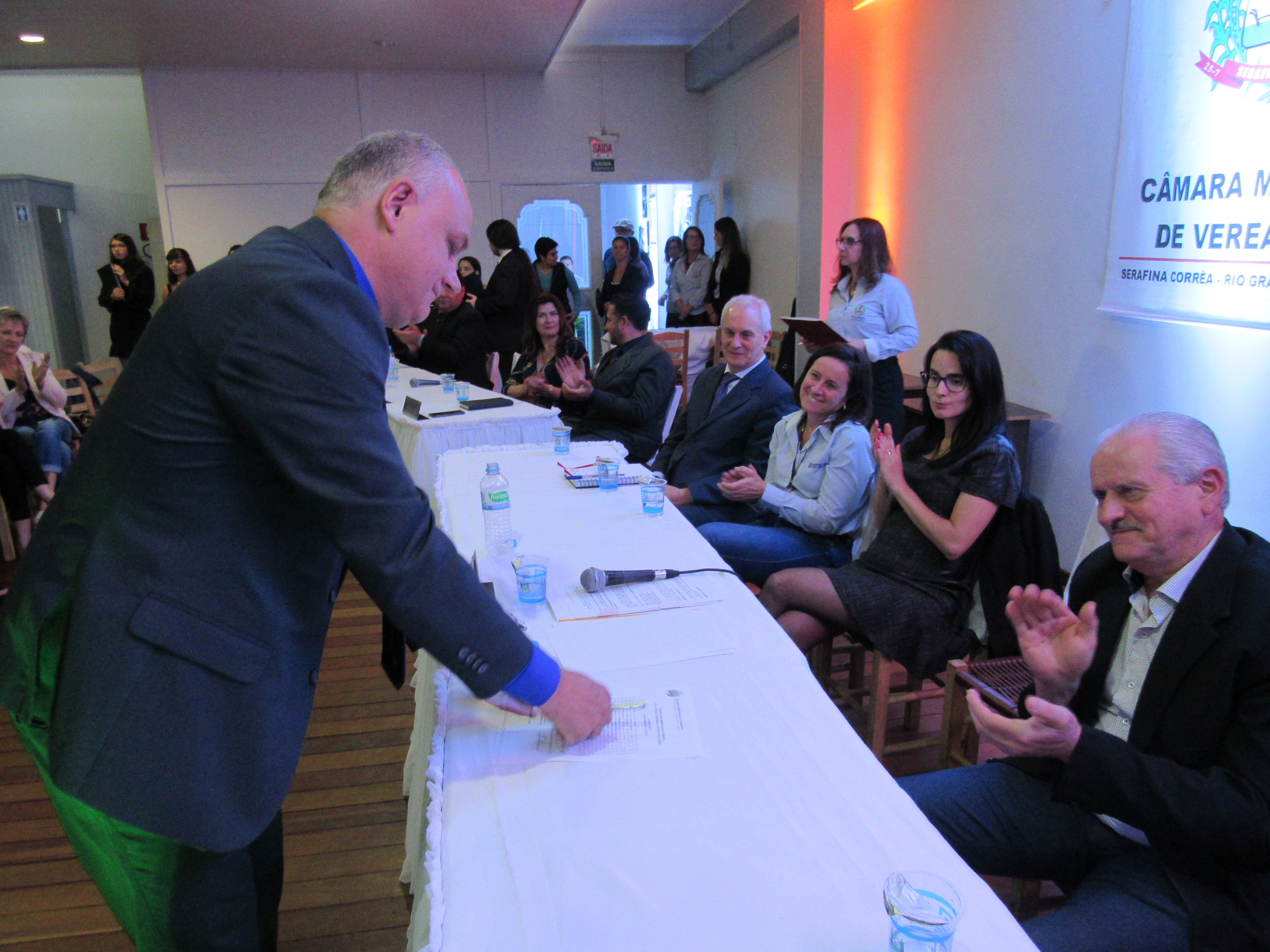 Assinatura da Frente Parlamentar