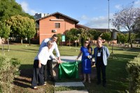 Vereadores Participam da Inauguração do Marco Fundamental do Monumento aos 150 anos da Imigração Italiana