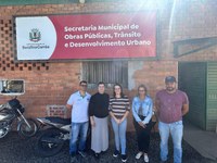 Vereadores Visitam o Parque de Máquinas do Município