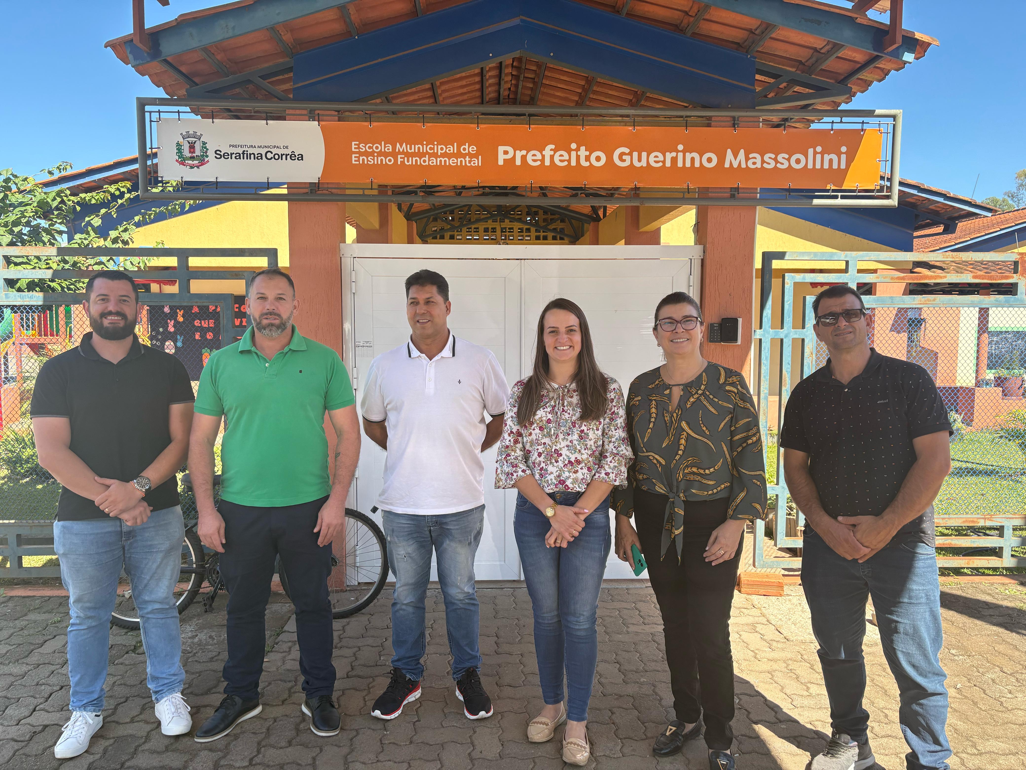 Agenda do Legislativo – Vereadores Visitam a Escola Guerino Massolini