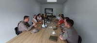 Câmara de vereadores recebe a visita da Patrulha Rural