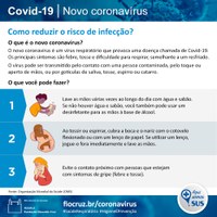 Covid-19 - Como evitar o CoronaVírus