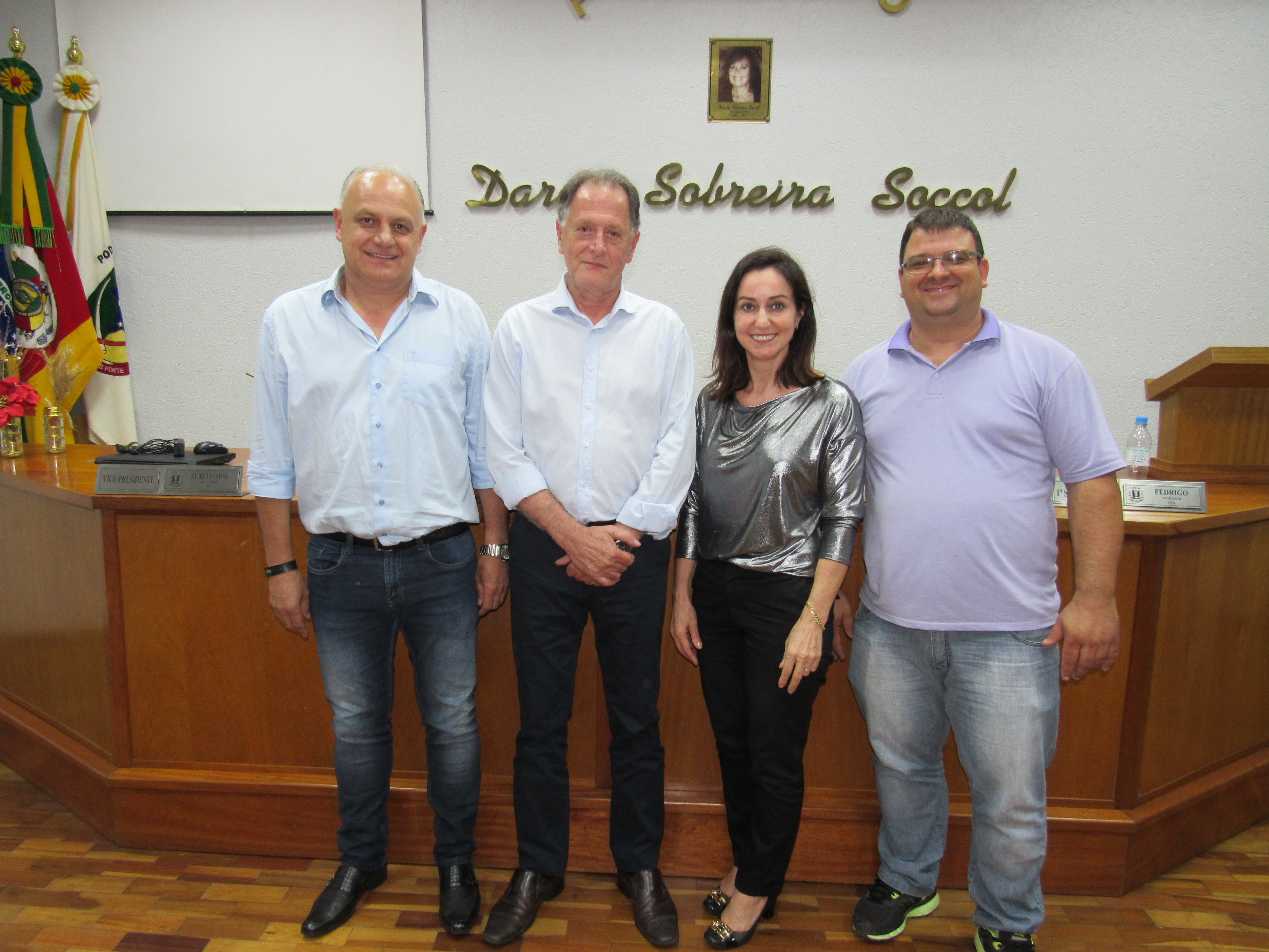 Eleita Mesa Diretora para 2018