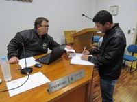 Marcos Vidmar assume uma das cadeiras no Legislativo