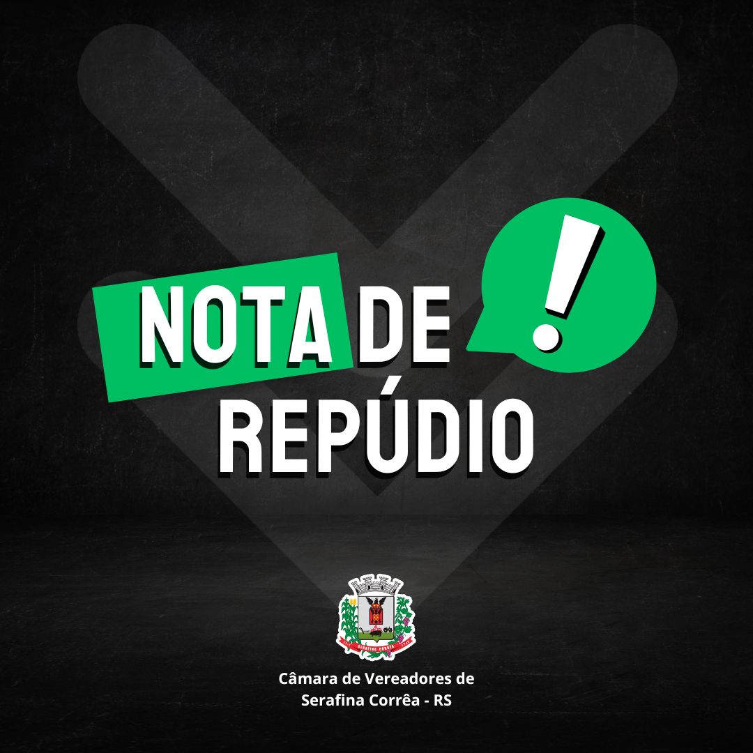 NOTA DE REPÚDIO