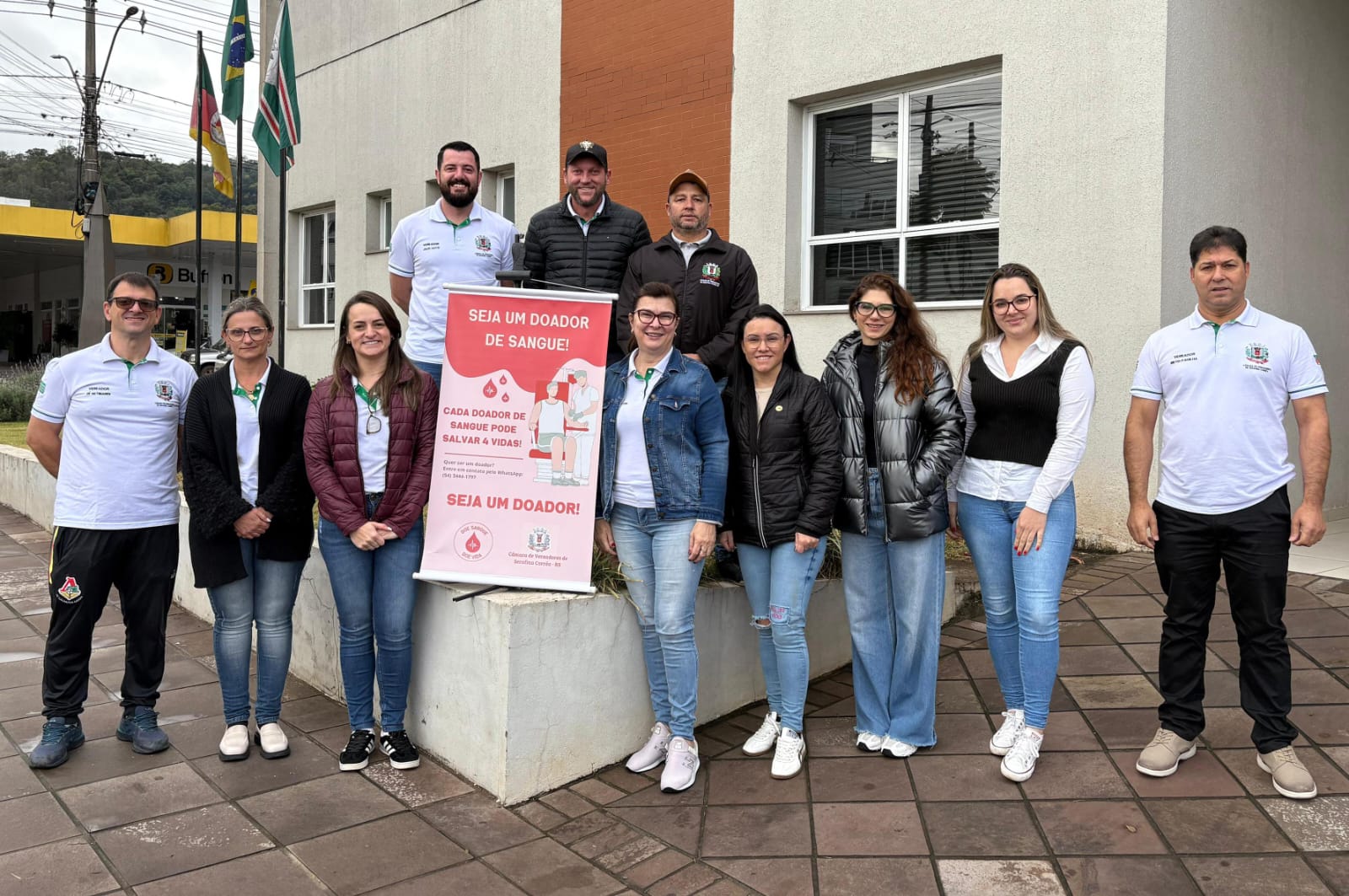 Pedágio em Conscientização à Doação de Sangue
