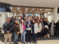 Procuradoria da Mulher da Câmara de Vereadores de Serafina Corrêa Realiza Palestra com René Weigher