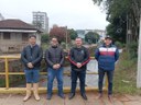 Vereadores da Comissão Especial do Arroio Feijão-cru Realizam Visita ao Arroio. 