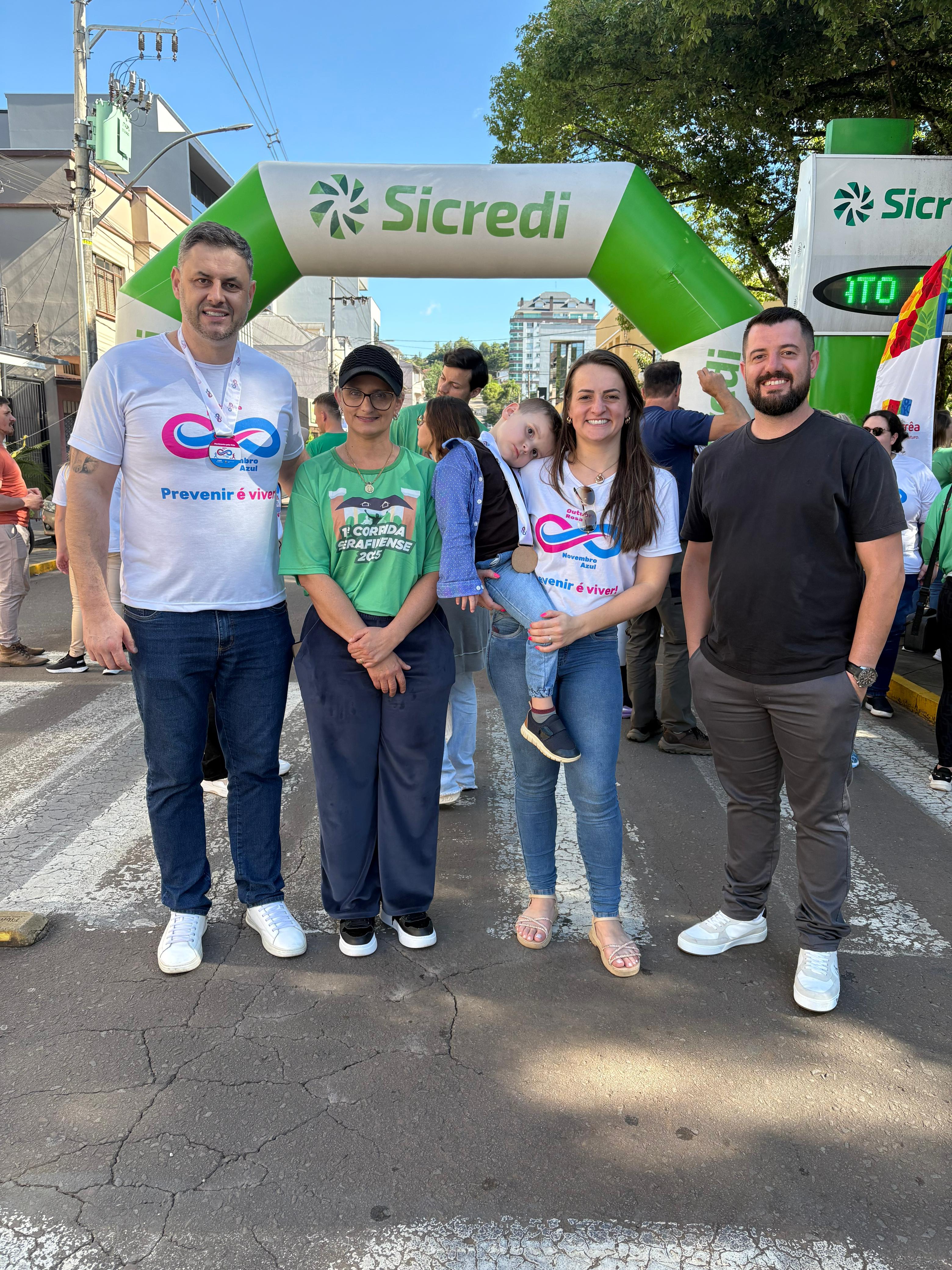 Vereadores Participam da Corrida pela Vida