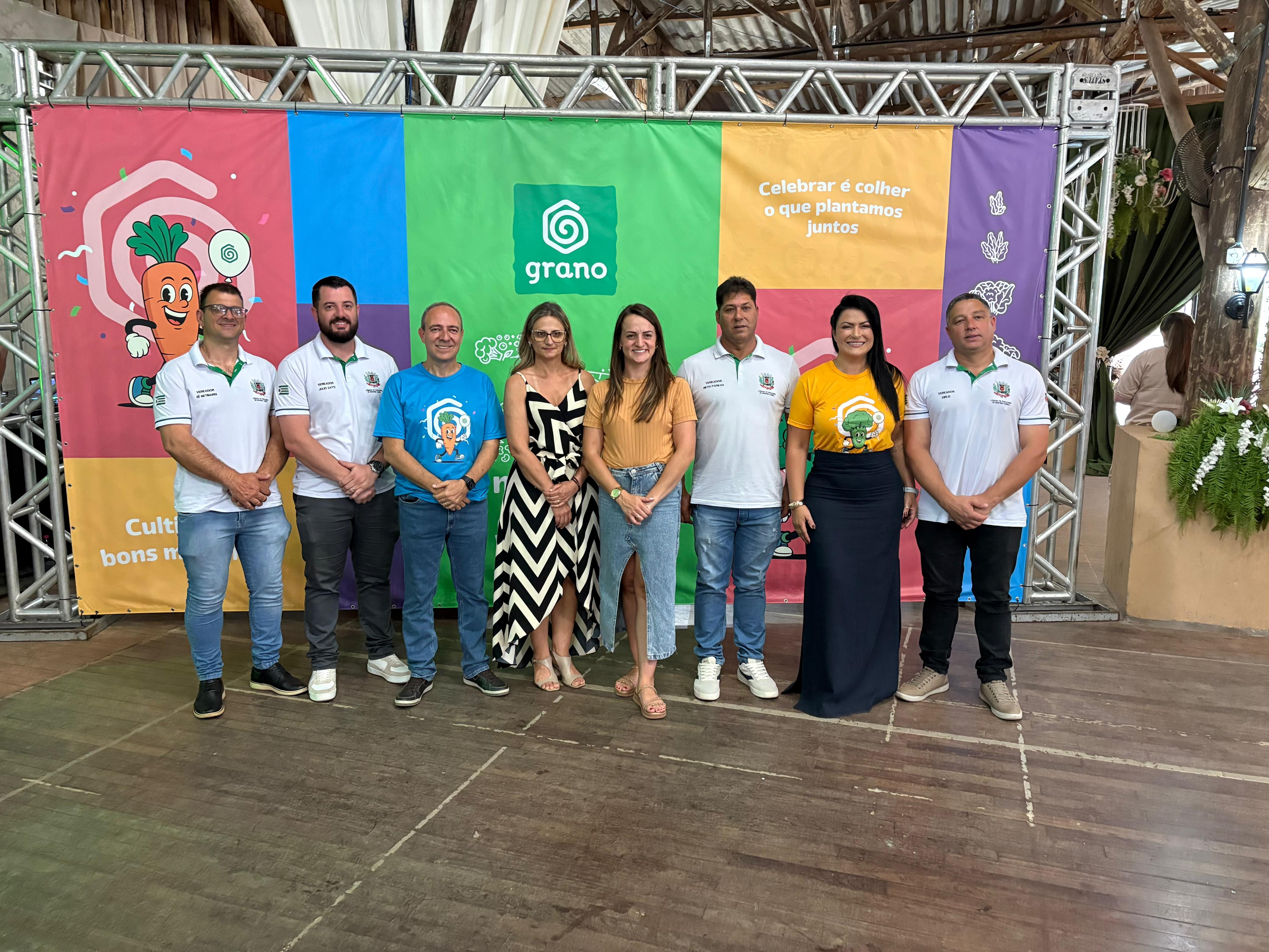 Vereadores Participam da Festa da Grano 