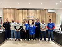 Vereadores Recebem Camisa da ASF